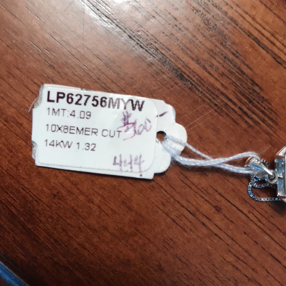 14K White Gold 19 Inch Chain Mystic Topaz Necklace - Picture 6 of 9